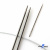 Спицы для вязания металлические d-2.5 мм круговые на тросике 53 см - купить в Евпатории. Цена: 53.90 руб.