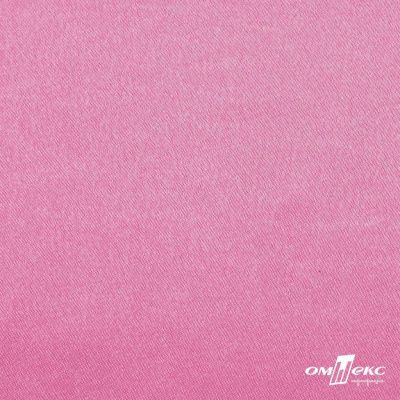 Поли креп-сатин 15-2215, 125 (+/-5) гр/м2, шир.150см, цвет розовый - купить в Евпатории. Цена 155.57 руб.
