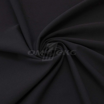 Ткань костюмная "Меган", 78%P 18%R 4%S, 205 г/м2 ш.150 см, цв-черный (Black) - купить в Евпатории. Цена 392.32 руб.