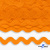 Тесьма вьюнчик 0381-0080, 8 мм/упак.33+/-1м, цвет 9511-оранжевый - купить в Евпатории. Цена: 107.26 руб.
