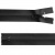 Молния водонепроницаемая PVC Т-7, 20 см, неразъемная, цвет чёрный - купить в Евпатории. Цена: 21.56 руб.