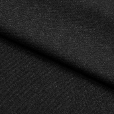 Ткань костюмная 22476 2002, 181 гр/м2, шир.150см, цвет чёрный - купить в Евпатории. Цена 350.98 руб.