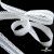Резинка бельевая ажурная #6185, шир.16 мм, цв.белый - купить в Евпатории. Цена: 13.72 руб.