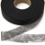 Прокладочная лента (паутинка) DF23, шир. 15 мм (боб. 100 м), цвет чёрный - купить в Евпатории. Цена: 1.13 руб.