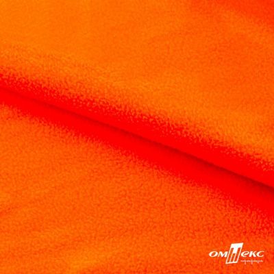 Флис DTY 240г/м2, люминесцентно-оранжевый, 150см (2,77 м/кг) - купить в Евпатории. Цена 640.46 руб.