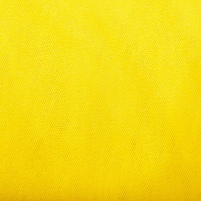 Фатин блестящий 16-70, 12 гр/м2, шир.300см, цвет жёлтый - купить в Евпатории. Цена 109.72 руб.