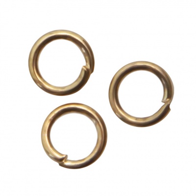 Кольцо  соединительное для бижутерии 4 мм, цв.-золото - купить в Евпатории. Цена: 0.41 руб.