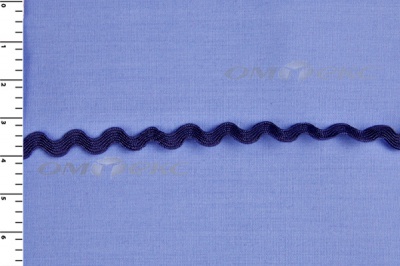 Тесьма плетеная "Вьюнчик"/т.синий - купить в Евпатории. Цена: 48.03 руб.