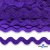 Тесьма вьюнчик 0381-0080, 8 мм/упак.33+/-1м, цвет 9530-фиолетовый - купить в Евпатории. Цена: 107.26 руб.