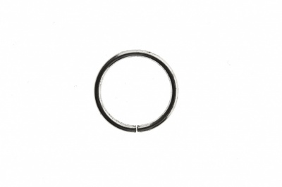 Кольцо металлическое d-15 мм, цв.-никель - купить в Евпатории. Цена: 2.45 руб.