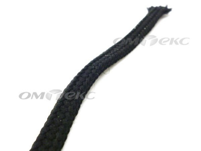 Шнурки т.3 200 см черн - купить в Евпатории. Цена: 21.69 руб.