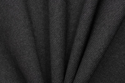 Ткань костюмная 25505 2003, 265 гр/м2, шир.150см, цвет т.серый - купить в Евпатории. Цена 418.73 руб.