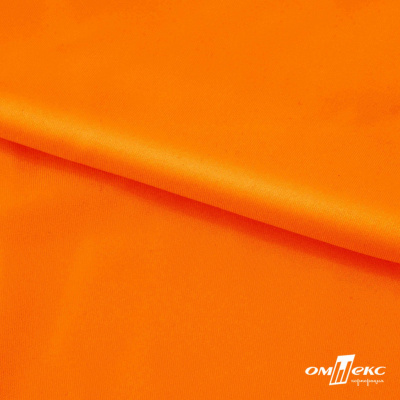 Бифлекс "ОмТекс", 200 гр/м2, шир. 150 см, цвет оранжевый неон, (3,23 м/кг), блестящий - купить в Евпатории. Цена 1 672.04 руб.