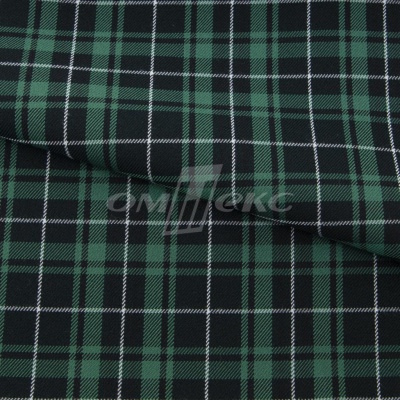 Ткань костюмная Клетка 25577, т.зеленый/зеленый./ч/бел, 230 г/м2, шир.150 см - купить в Евпатории. Цена 539.74 руб.