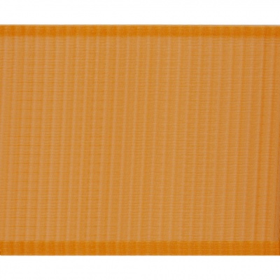 Лента капроновая "Гофре", шир. 110 мм/уп. 50 м, цвет оранжевый - купить в Евпатории. Цена: 26.93 руб.