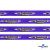 Тесьма отделочная (киперная) 10 мм, 100% хлопок,"THE SKATEBOARD CULIURE"(45 м) цв.121-32 -фиолет - купить в Евпатории. Цена: 850.62 руб.