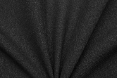 Ткань костюмная 24880 2022, 220 гр/м2, шир.150см, цвет чёрный - купить в Евпатории. Цена 446.45 руб.