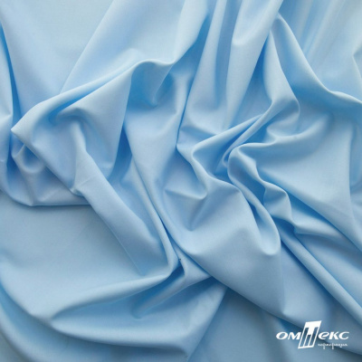 Ткань сорочечная Илер 100%полиэстр, 120 г/м2 ш.150 см, цв.голубой - купить в Евпатории. Цена 290.24 руб.