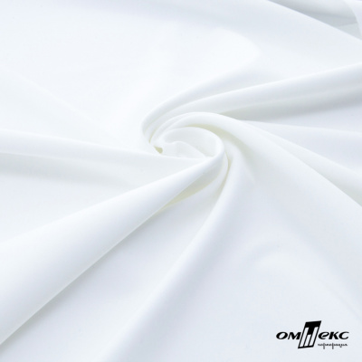 Плательная ткань "Невада" SW, 120 гр/м2, шир.150 см, цвет белый - купить в Евпатории. Цена 254.22 руб.