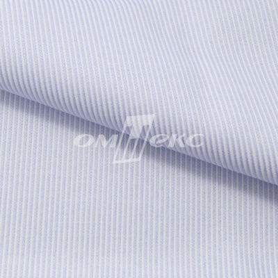 Ткань сорочечная Пула, 115 г/м2, 58% пэ,42% хл, шир.150 см, цв.1-голубой, (арт.107) - купить в Евпатории. Цена 306.69 руб.