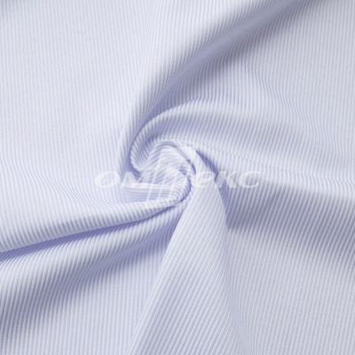 Ткань сорочечная Пула, 115 г/м2, 58% пэ,42% хл, шир.150 см, цв.1-голубой, (арт.107) - купить в Евпатории. Цена 306.69 руб.