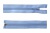 Спиральная молния Т5 351, 75 см, автомат, цвет св.голубой - купить в Евпатории. Цена: 16.28 руб.