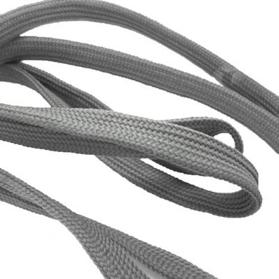 Шнурки т.5 80 см серый - купить в Евпатории. Цена: 16.76 руб.