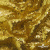 Сетка с пайетками, 188 гр/м2, шир.140см, цвет жёлтое золото - купить в Евпатории. Цена 510.31 руб.