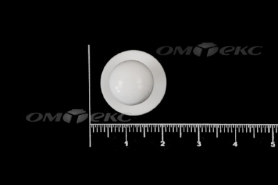 Пуговица поварская "Пукля", 10 мм, цвет белый - купить в Евпатории. Цена: 2.28 руб.