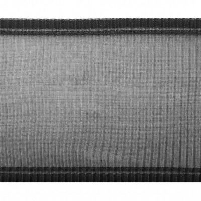 Лента капроновая "Гофре", шир. 110 мм/уп. 50 м, цвет чёрный - купить в Евпатории. Цена: 24.99 руб.