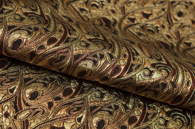 Ткань костюмная жаккард, 135 гр/м2, шир.150см, цвет бордо№17 - купить в Евпатории. Цена 441.94 руб.