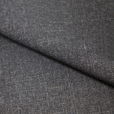 Ткань костюмная 25388 2010А, 207 гр/м2, шир.150см, цвет т.серый - купить в Евпатории. Цена 353.07 руб.