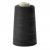 Нитки швейные 100% полиэстер 40/2, (3200 ярд), первый сорт, черные - купить в Евпатории. Цена: 86.79 руб.