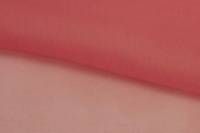 Портьерный капрон 15-1621, 47 гр/м2, шир.300см, цвет т.розовый - купить в Евпатории. Цена 138.67 руб.