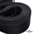 Регилиновая лента мягкая, пластик, шир.30мм, (уп.22+/-0,5м), цв.- чёрный - купить в Евпатории. Цена: 274.40 руб.