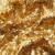 Сетка с пайетками №3, 188 гр/м2, шир.140см, цвет золотой - купить в Евпатории. Цена 454.12 руб.