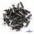 06032-Наконечник для шнура металл, отв. 4 мм, цв. тём.никель - купить в Евпатории. Цена: 9.60 руб.