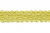 Тесьма кружевная 0621-1567, шир. 15 мм/уп. 20+/-1 м, цвет 017-жёлтый - купить в Евпатории. Цена: 466.97 руб.