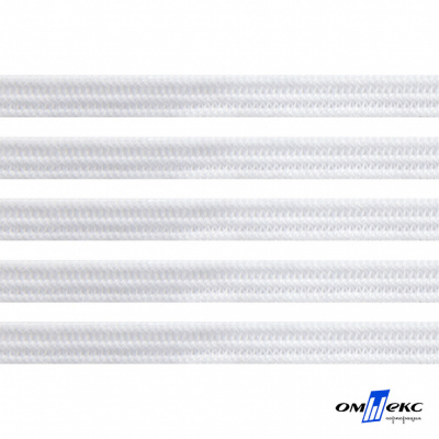 Резинка 4 мм (200+/-1 м) 400 гр/м2 белая бобина "ОМТЕКС" - купить в Евпатории. Цена: 1.76 руб.