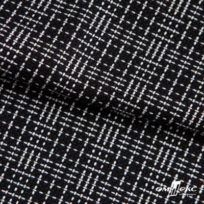 Ткань костюмная "Гарсия" 80% P, 18% R, 2% S, 335 г/м2, шир.150 см, Цвет черный - купить в Евпатории. Цена 669.66 руб.