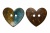Деревянные украшения для рукоделия пуговицы "Кокос" #1 - купить в Евпатории. Цена: 55.18 руб.