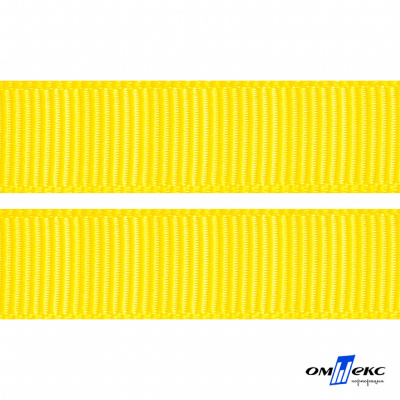 Репсовая лента 020, шир. 25 мм/уп. 50+/-1 м, цвет жёлтый - купить в Евпатории. Цена: 301.80 руб.