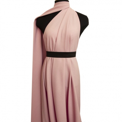 Ткань костюмная габардин "Меланж" 6116А, 172 гр/м2, шир.150см, цвет розовая пудра - купить в Евпатории. Цена 296.19 руб.