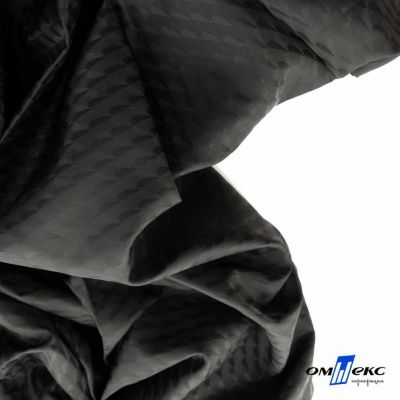 Ткань подкладочная Жаккард PV2416932, 93г/м2, 145 см,черный - купить в Евпатории. Цена 241.46 руб.