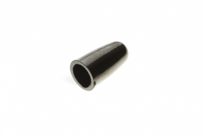 8100-Наконечник пластиковый под металл 15 мм-тем.никель - купить в Евпатории. Цена: 2.45 руб.