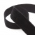 Лента бархатная нейлон, шир.25 мм, (упак. 45,7м), цв.03-черный - купить в Евпатории. Цена: 800.84 руб.