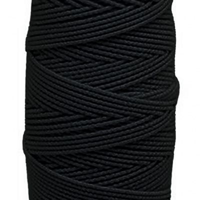 Нитка - резинка Спандекс 25 м (уп-10шт)-чёрные - купить в Евпатории. Цена: 36.02 руб.