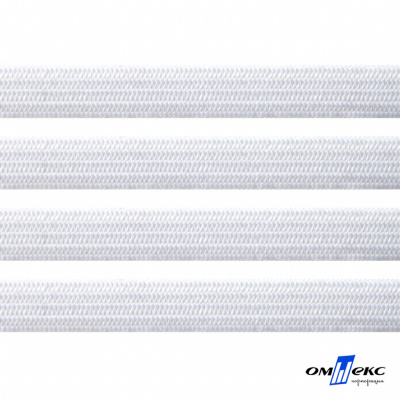 Резинка 8 мм (100+/-1 м) 400 гр/м2 белая бобина "ОМТЕКС" - купить в Евпатории. Цена: 2.48 руб.