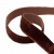 Лента бархатная нейлон, шир.12 мм, (упак. 45,7м), цв.120-шоколад - купить в Евпатории. Цена: 396 руб.