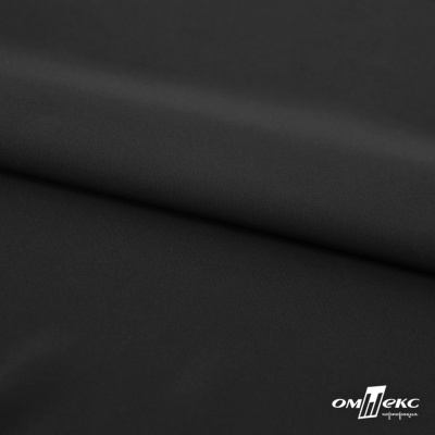 Плательная ткань "Невада", 120 гр/м2, шир.150 см, цвет чёрный - купить в Евпатории. Цена 254.22 руб.